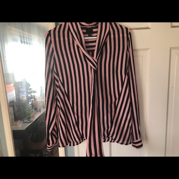 Striped business casual top - Picture 2 of 2